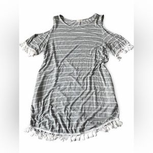 Cotton Bleu Boutique T-Shirt Dress - Oversized Fit, Small -